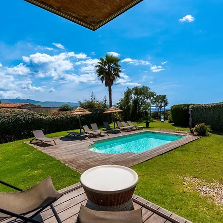 Appartement Splendide T3 Piscine Et Vue Grosseto-Prugna