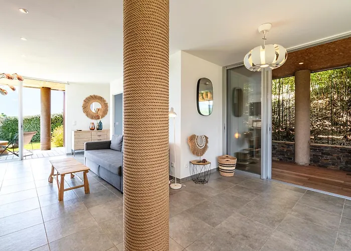 Daire Splendide T3 Piscine Et Vue Grosseto-Prugna